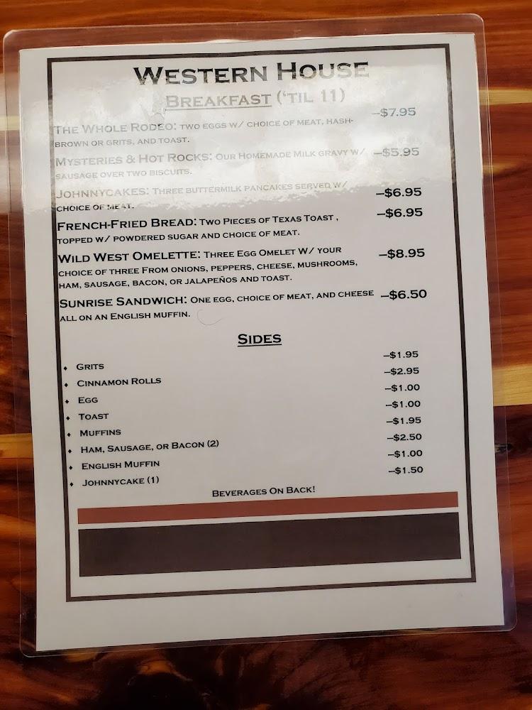 Western House Menu image 3